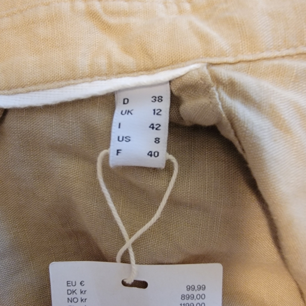 Esprit NWT Oversized Button Down Trench Coat Dress Size 8 - Picture 6 of 10